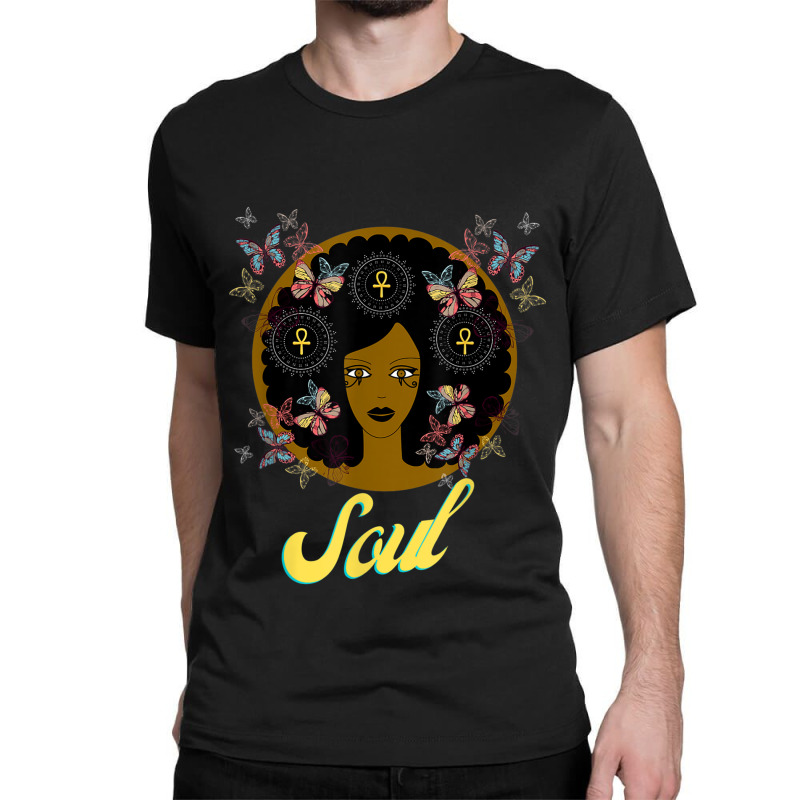 Classy Womens African Head Wrap Black Pride - Soul Sista Video Games C Classic T-shirt by RoyDesign | Artistshot