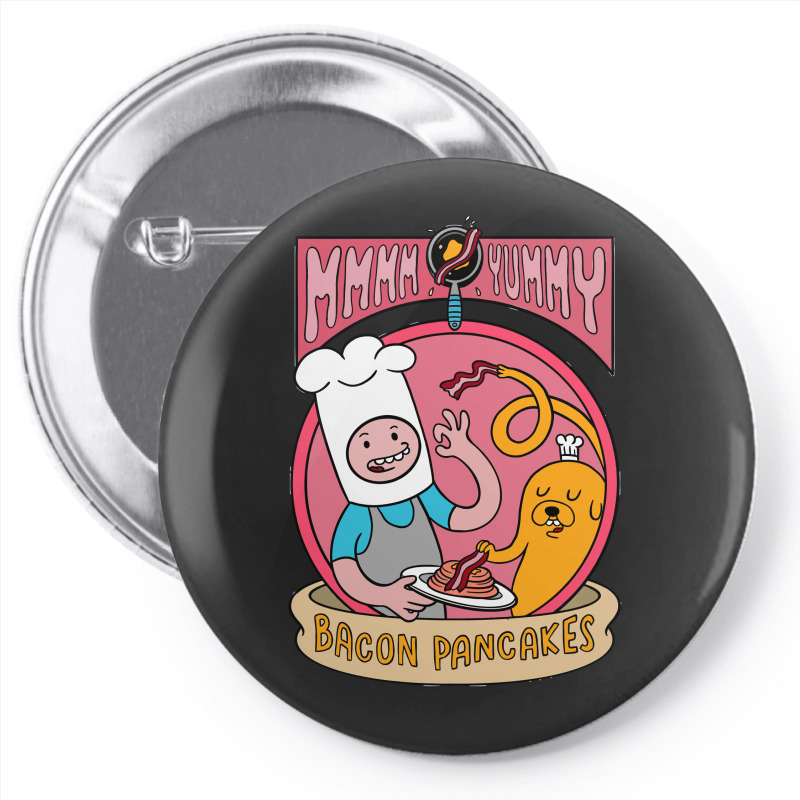 Bacon Pancakes Pin-back Button | Artistshot