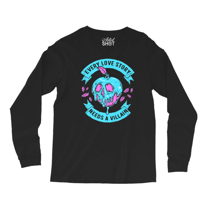 Villains Every Love Story Needs A Villain Valentine's Long Sleeve Shirts | Artistshot