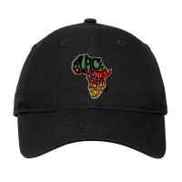 Black History Is World History Black History Month Vintage Retro Adjustable Cap | Artistshot