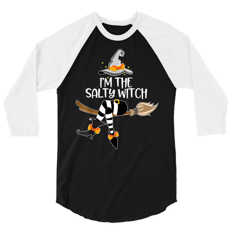 Im The Salty Witch Halloween Matching Group Costume 3/4 Sleeve Shirt | Artistshot