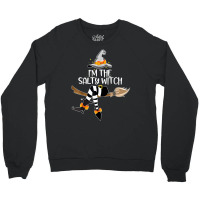 Im The Salty Witch Halloween Matching Group Costume Crewneck Sweatshirt | Artistshot