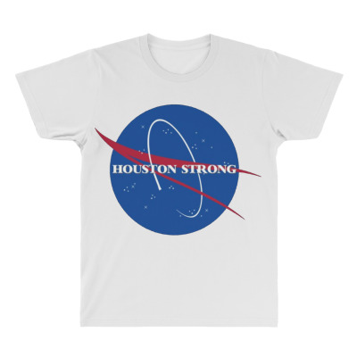 Pray For Houston All Over Men's T-shirt Designed By Warning