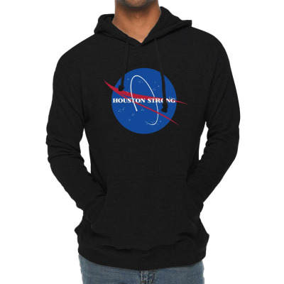 Pray For Houston Lightweight Hoodie Designed By Warning