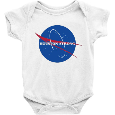 Pray For Houston Baby Bodysuit Designed By Warning