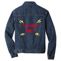 Thunder Bolt - Kaminari Men Denim Jacket | Artistshot