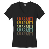 Amarante City Portugal Retro Vintage T Shirt Women's V-neck T-shirt | Artistshot