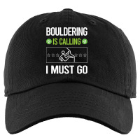 Bouldering T Shirtit Is Calling I Must Go Bouldering Rock Climbing T S Kids Cap | Artistshot