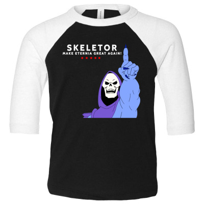 Make Eternia Great Again Toddler 3/4 Sleeve Tee Designed By Warning