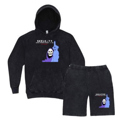 Make Eternia Great Again Vintage Hoodie And Short Set Designed By Warning