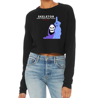 Make Eternia Great Again Cropped Sweater Designed By Warning