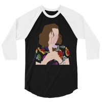 Graphic Music Maya Millie Mens My Favorite 3/4 Sleeve Shirt | Artistshot