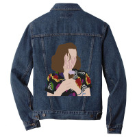 Graphic Music Maya Millie Mens My Favorite Men Denim Jacket | Artistshot