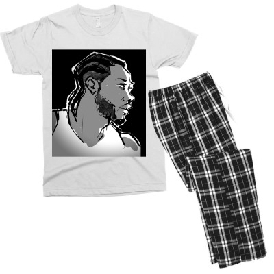 The Legends Men's T-shirt Pajama Set Designed By Warning