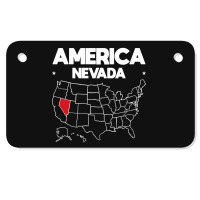 Usa Nevada, Usa Nevada Vintage, Usa Nevada Art, Usa Nevada Painting, U Motorcycle License Plate | Artistshot