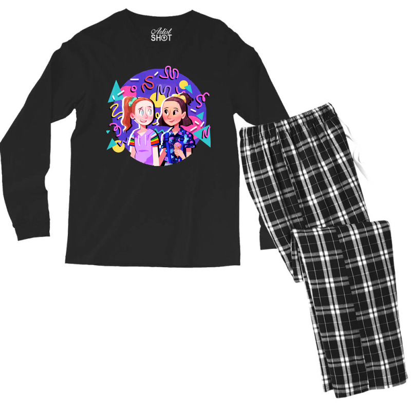 Mask Jaeden Lieberher My Favorite People Men's Long Sleeve Pajama Set | Artistshot