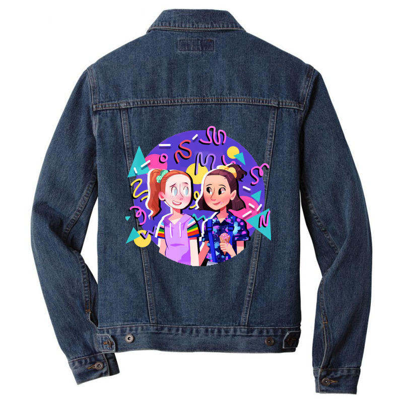 Mask Jaeden Lieberher My Favorite People Men Denim Jacket | Artistshot