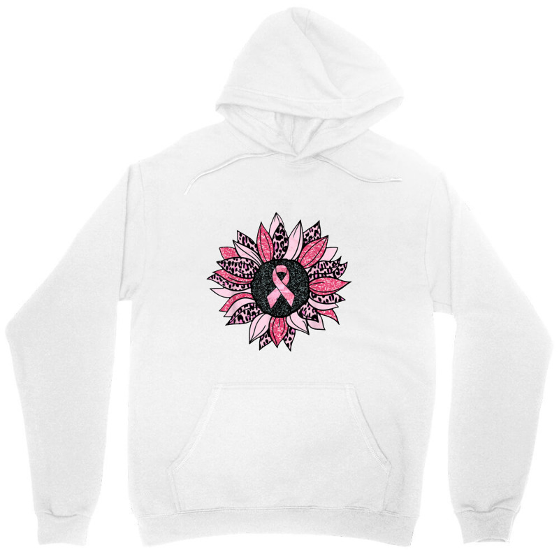 Sunflower Pink Cancer Awareness Women Warrior Unisex Hoodie | Artistshot