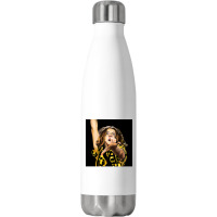 Music Retro Jaeden Lieberher Funny Gifts Boy Girl Stainless Steel Water Bottle | Artistshot