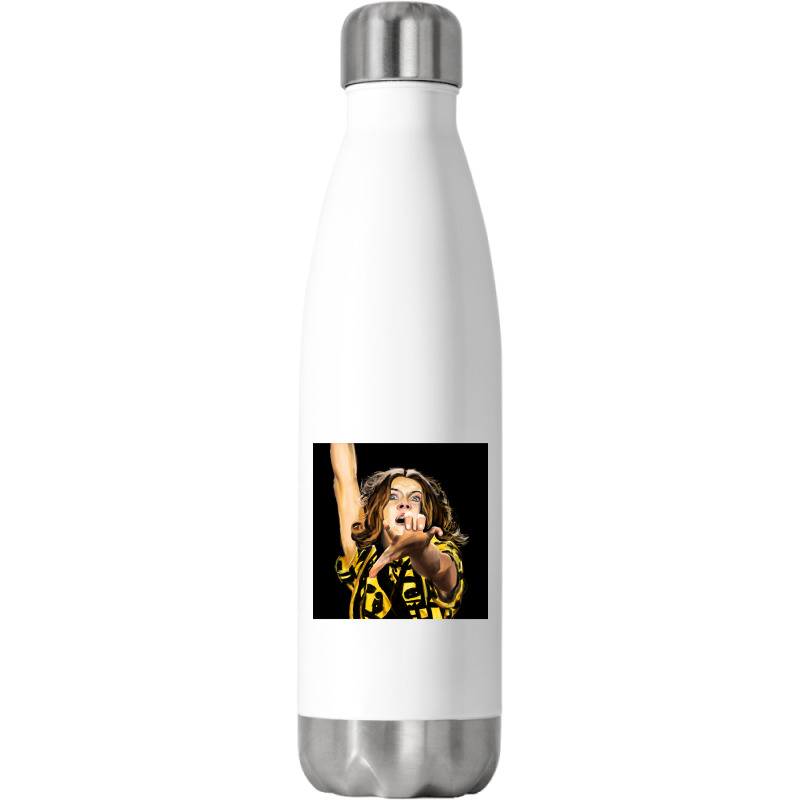 Music Retro Jaeden Lieberher Funny Gifts Boy Girl Stainless Steel Water Bottle | Artistshot