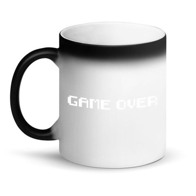 Game Over Magic Mug Designed By Satoshicode