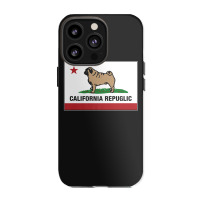 Funny Pug California Repuglic California Cali Iphone 13 Pro Case | Artistshot