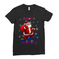 Santa Ladies Fitted T-shirt | Artistshot