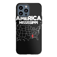 Usa Mississippi, Usa Mississippi Vintage, Usa Mississippi Art, Usa Mis Iphone 13 Pro Max Case | Artistshot