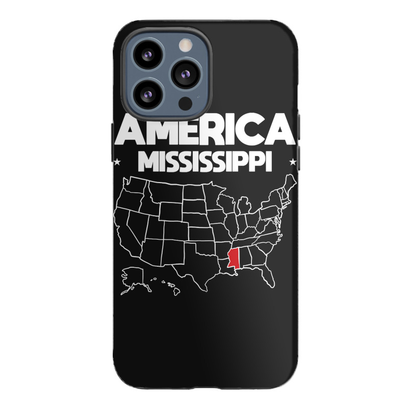 Usa Mississippi, Usa Mississippi Vintage, Usa Mississippi Art, Usa Mis Iphone 13 Pro Max Case | Artistshot