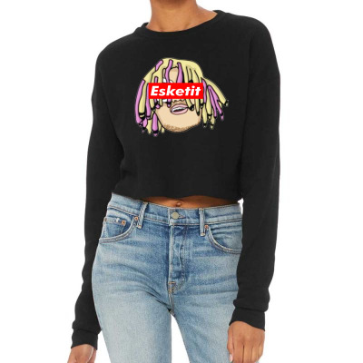 Rap Music Album Cropped Sweater Designed By Warning