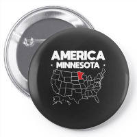 Usa Minnesota, Usa Minnesota Vintage, Usa Minnesota Art, Usa Minnesota Pin-back Button | Artistshot