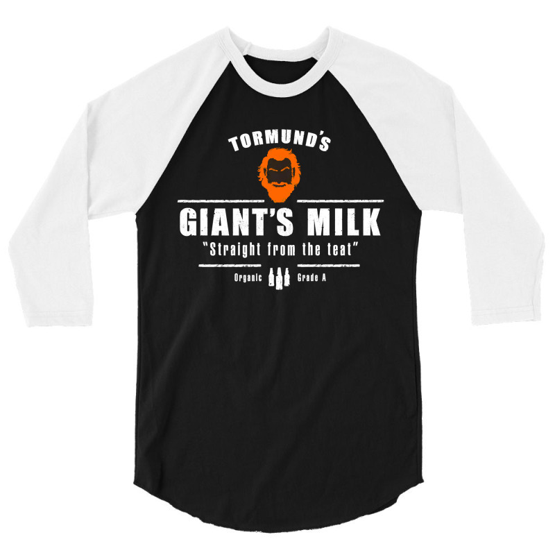 Tormund_s Milk 3/4 Sleeve Shirt | Artistshot