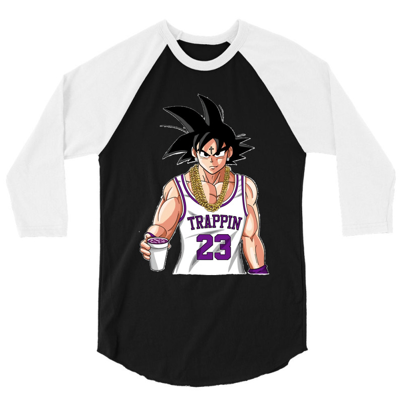 Trap Goku Classic 3/4 Sleeve Shirt | Artistshot