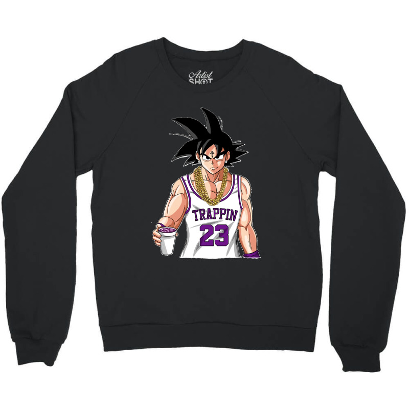 Trap Goku Classic Crewneck Sweatshirt | Artistshot