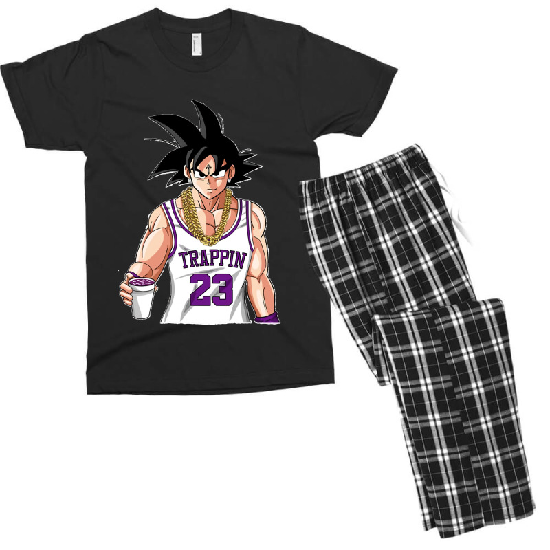 Trap Goku Classic Men's T-shirt Pajama Set | Artistshot