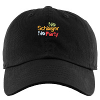 German Catchy Music Lover No Schlager No Party Musician Kids Cap | Artistshot