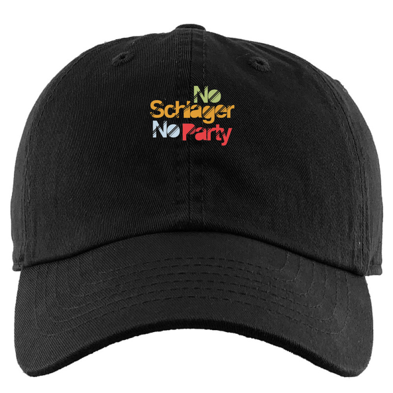 German Catchy Music Lover No Schlager No Party Musician Kids Cap | Artistshot