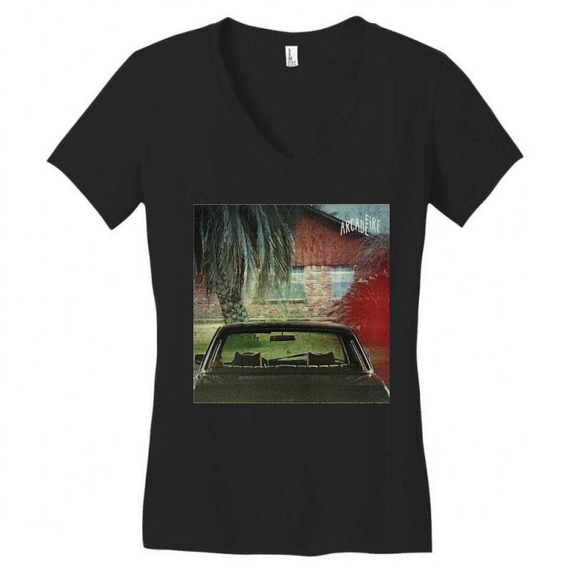 Arcade Fire The Suburbs Women's V-Neck T-Shirt by cm-arts | Artistshot