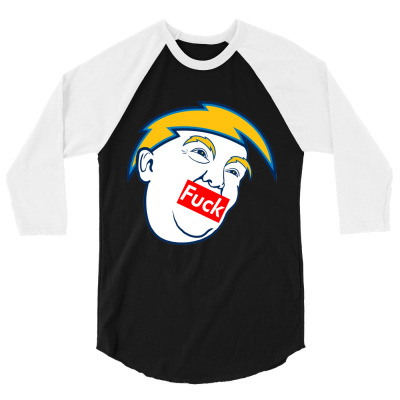Trump Haters 3/4 Sleeve Shirt Designed By Warning