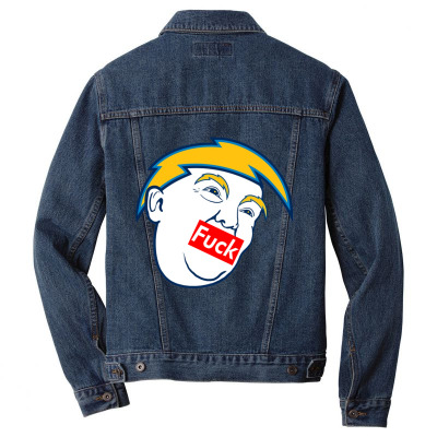 Trump Haters Men Denim Jacket Designed By Warning