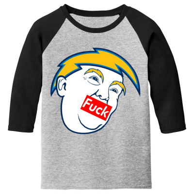 Trump Haters Youth 3/4 Sleeve Designed By Warning