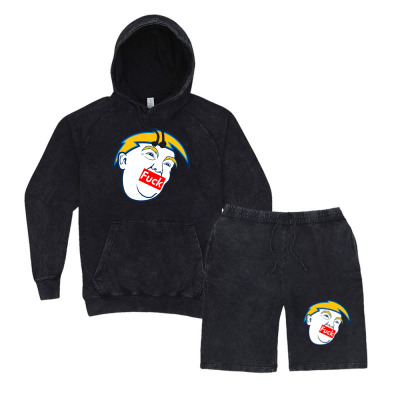 Trump Haters Vintage Hoodie And Short Set Designed By Warning