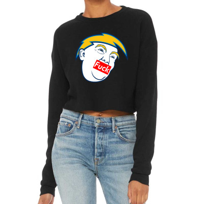 Trump Haters Cropped Sweater Designed By Warning