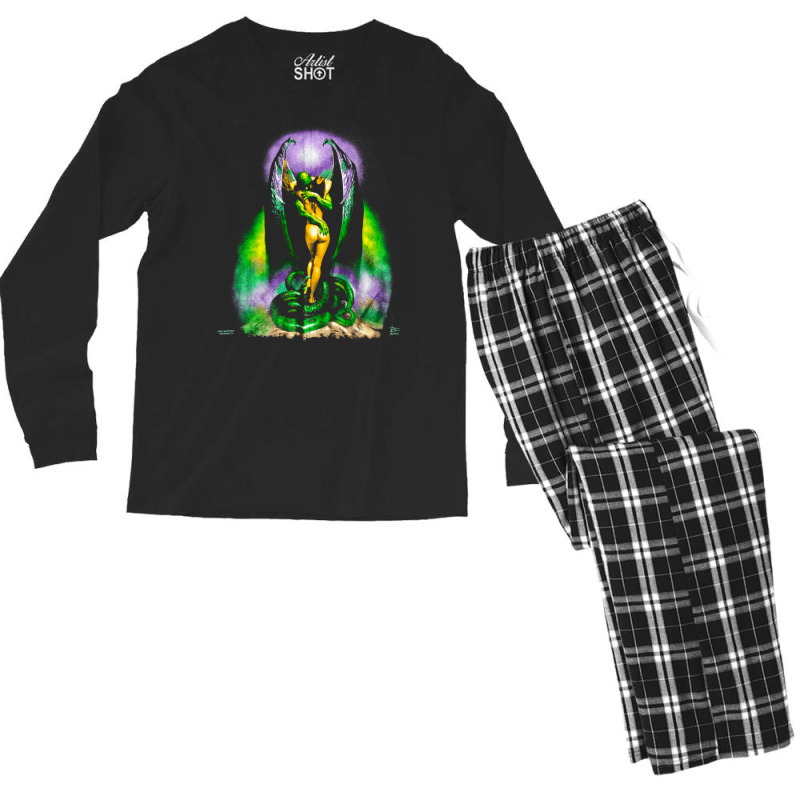 Boris Vallejo Vampires, Boris Vallejo Vampires Art, Boris Vallejo Vamp Men's Long Sleeve Pajama Set | Artistshot