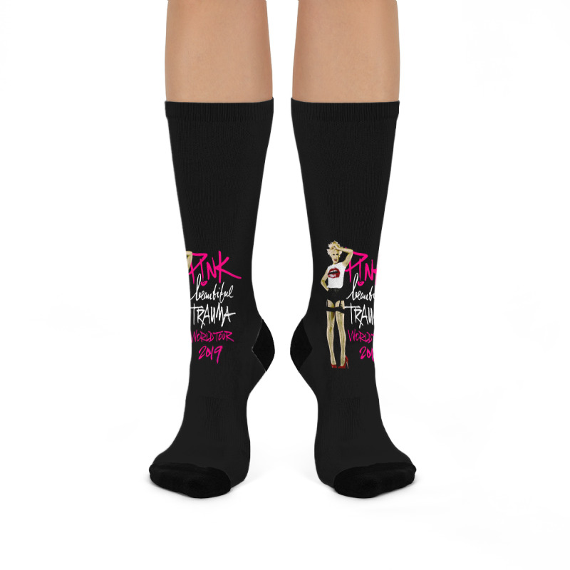 Trauma Tour Relaxed Fit Crew Socks | Artistshot