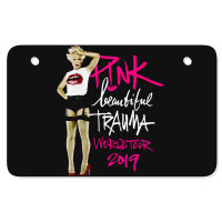 Trauma Tour Relaxed Fit Atv License Plate | Artistshot