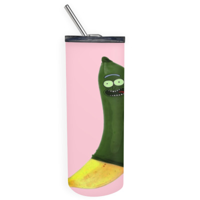 Green Pickle Skinny Tumbler Designed By Warning