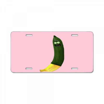 Green Pickle License Plate Designed By Warning
