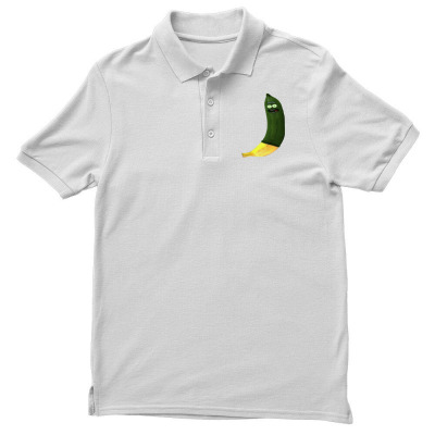 Green Pickle Men's Polo Shirt Designed By Warning