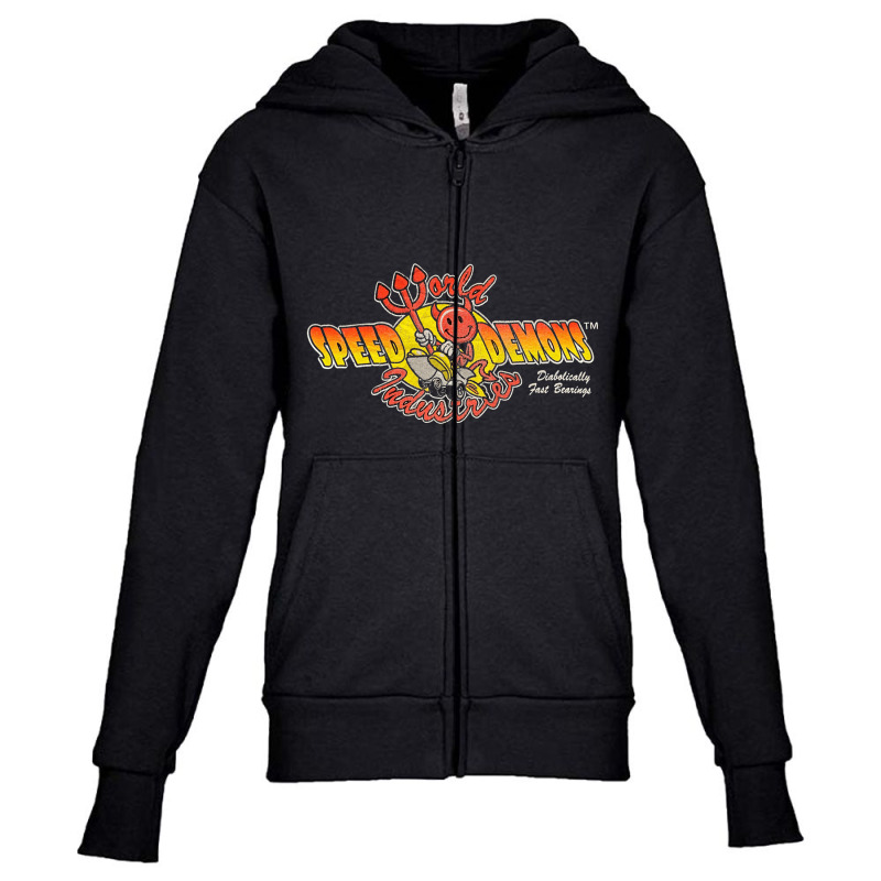 Rare, World Industries Speed Demons Skateboards, World Industries, Spe Youth Zipper Hoodie by SHATGLIM | Artistshot